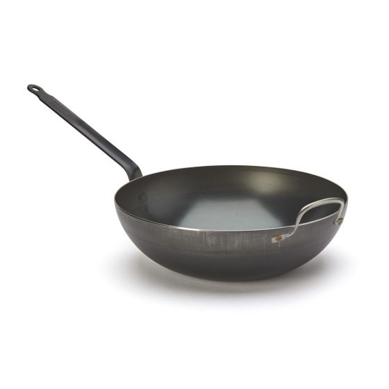 Wok bombé avec anse