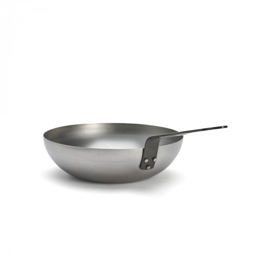 Curved steel wok MINERAL B