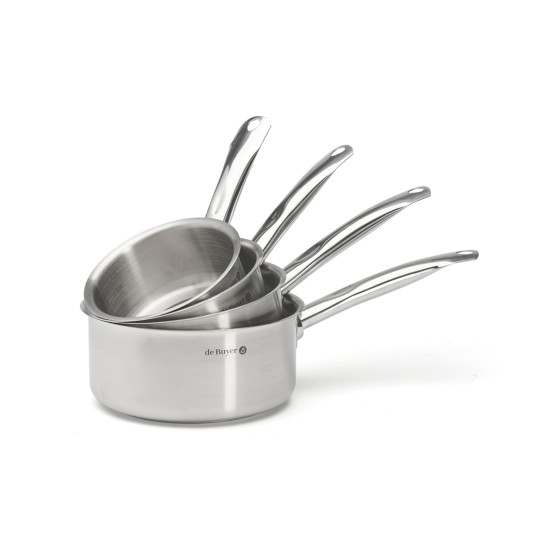 4er-Set Stielkasserollen PRIM'APPETY Ø14-16-18-20cm