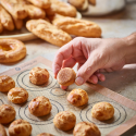 Tapis de cuisson ajouré spécial pâte à choux AIRMAT