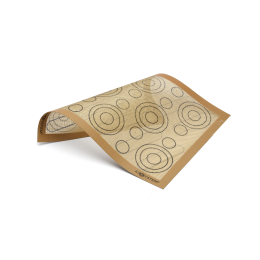 Perforierte doppelseitige Silikonbackmatte AIRMAT für Brandteig 40x30cm