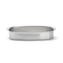 Plat à four inox rectangulaire 38x26 cm