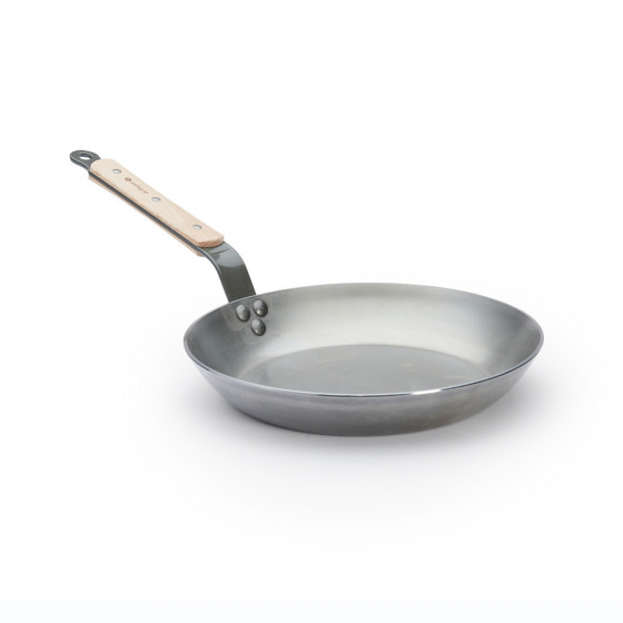 Set of 2 steel frying pans MINERAL B BOIS
