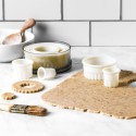 Boîte de 9 découpoirs ronds cannelés polyamide Ø 2 à 10cm