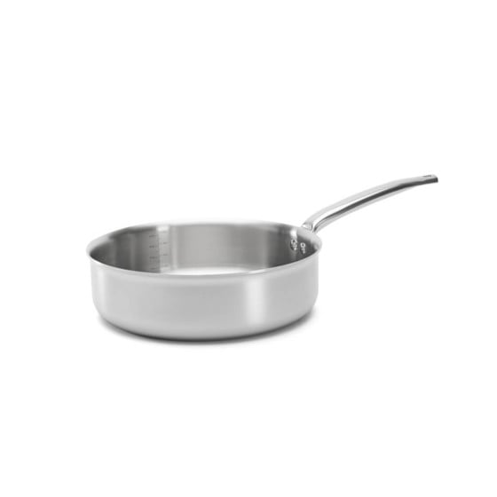 Sauteuse bord droit en inox ALCHIMY