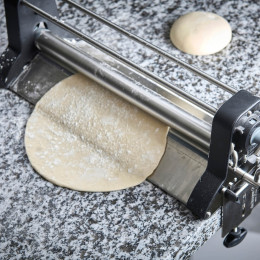 Verwendung der Teigausrollmaschine