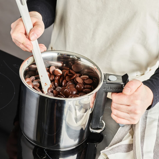 Bain-Marie aus Edelstahl mit Doppelwand 1,5L