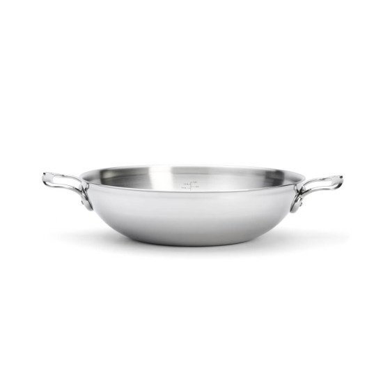 Wok inox multicouche AFFINITY Ø32cm avec anses