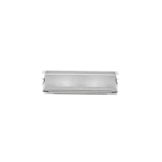 Perforated stainless steel Pâté en croûte Mould GEOFORME 24x5x6cm