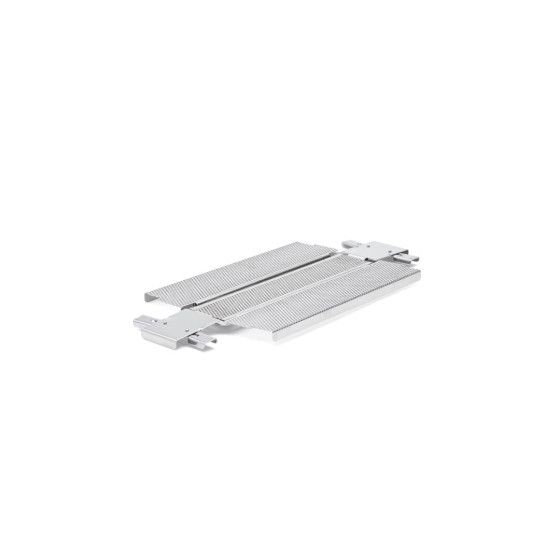 Perforated stainless steel Pâté en croûte Mould GEOFORME 24x5x6cm
