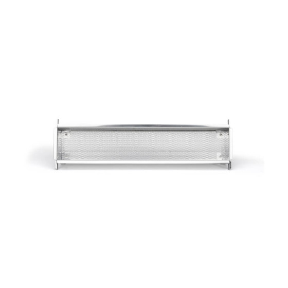 Moule à pâté en croûte dépliable inox perforé GEOFORME 35x7x7,5cm