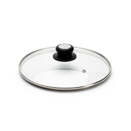 Glass lid with bakelite handle Ø24cm