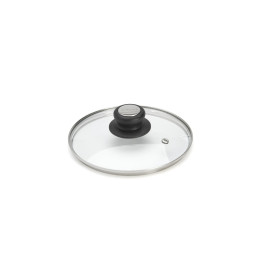 Glasdeckel mit Bakelitgriff Ø18cm