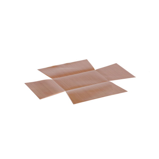Moule à cake rectangulaire à fond amovible 15x10,3cm + 2 feuilles de cuisson antiadhésive