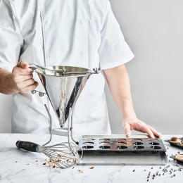Automatischer Fondanttrichter Edelstahl