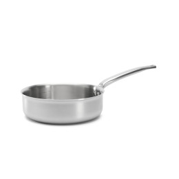 Sauteuse bord droit en inox ALCHIMY Ø24cm