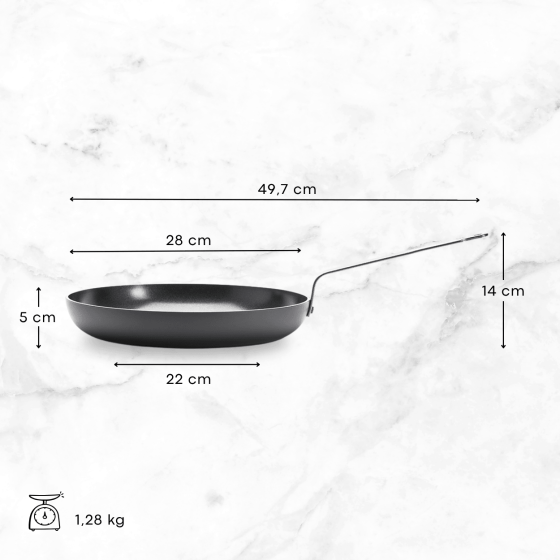 Poêle antiadhésive céramique CERANOA Ø28cm