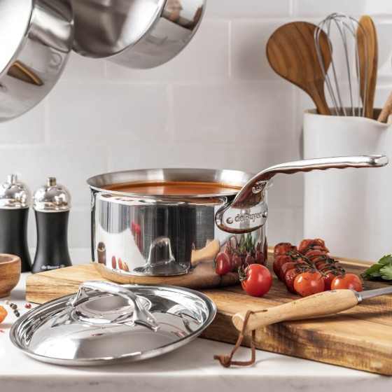 Stainless steel saucepan with lid AFFINITY Ø16cm