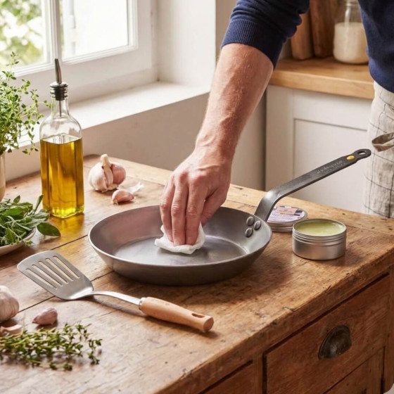My First Steel Frying Pan Ø28cm