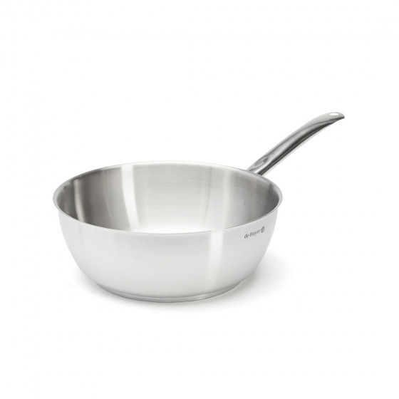 Stainless steel duo saucepan Ø20cm and sauté pan Ø28cm PRIM'APPETY