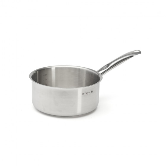 Edelstahl‑Duo Kasserolle Ø20cm und Pfanne Ø28cm PRIM'APPETY