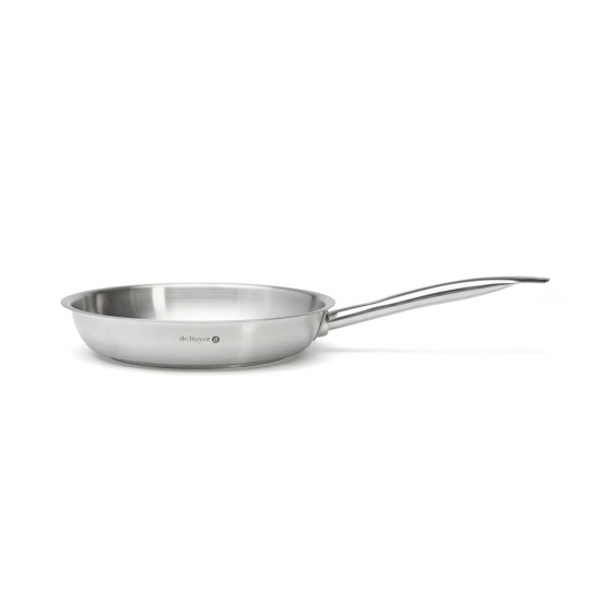 Stainless steel duo saucepan Ø20cm and frying pan Ø28cm PRIM'APPETY