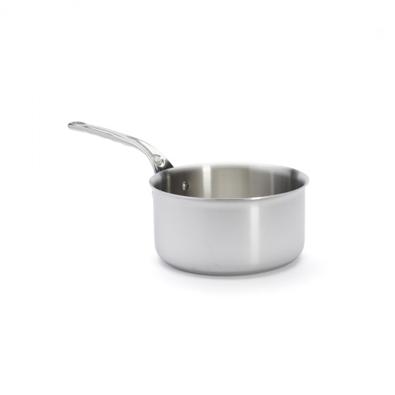 Stainless steel duo saucepan Ø20cm and frying pan Ø28cm AFFINITY