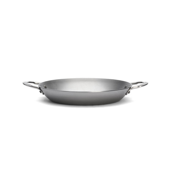 Steel paella pan MINERAL B Ø28cm