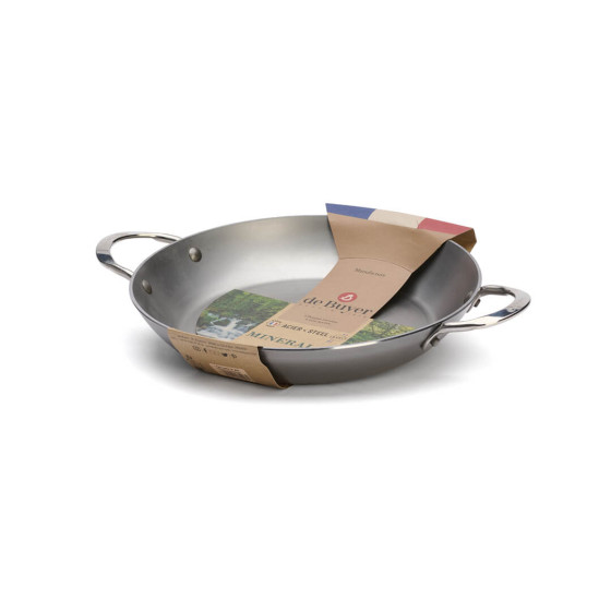 Poêle à Paëlla en acier MINERAL B Ø28cm