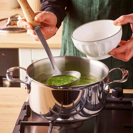 Stainless steel stewpan with lid AFFINITY Ø24cm