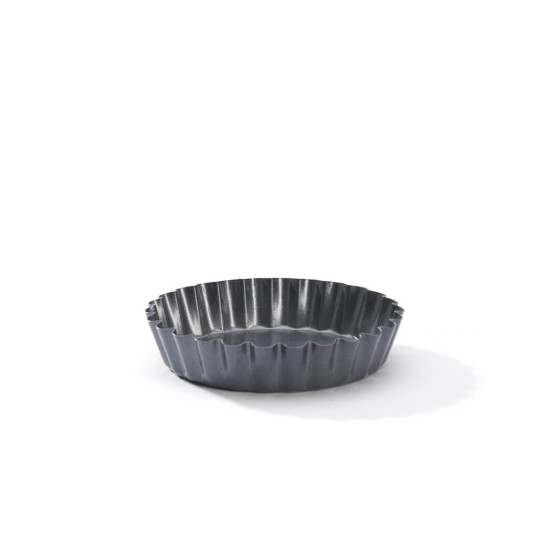 Lot de 4 moules à tartelette cannelée antiadhésif Ø10cm