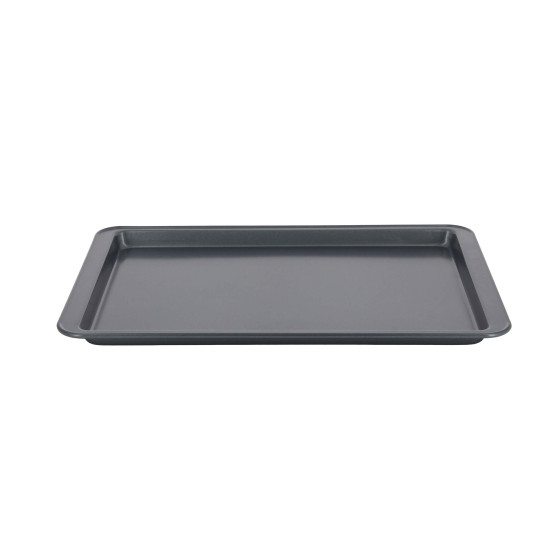 Non‑stick steel oven tray 38×25 cm H.1.8 cm
