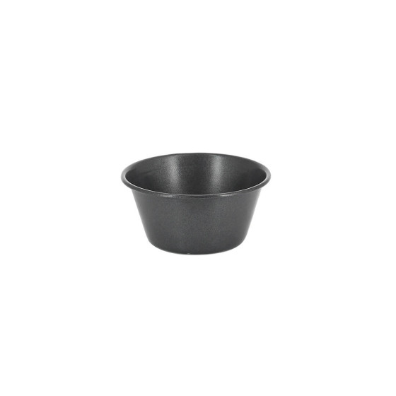 Set of 4 non‑stick steel muffin moulds Ø8.6 cm H.4.3 cm
