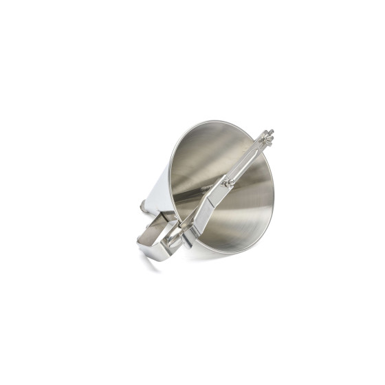 Stainless steel piston funnel KWIK PRO 1,5L with stand