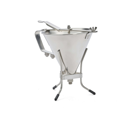 Automatischer Fondanttrichter Edelstahl KWIK PRO 1,5L mit stand