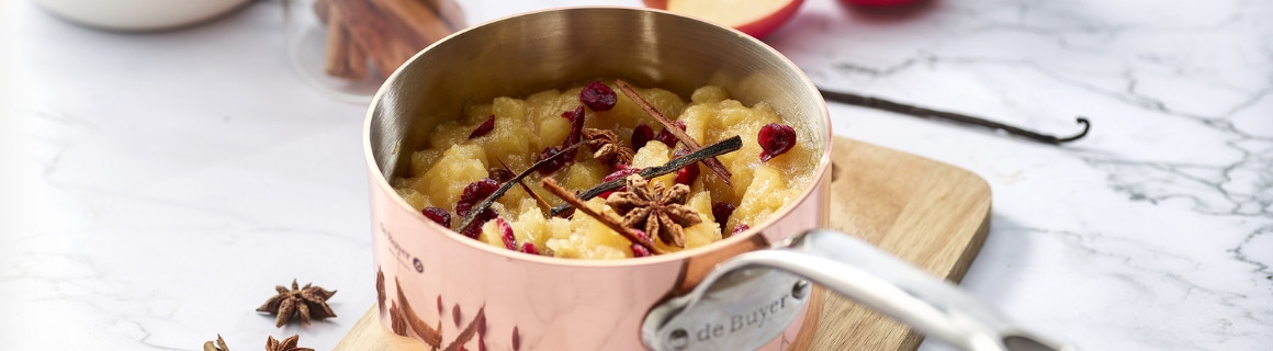 Copper saucepan