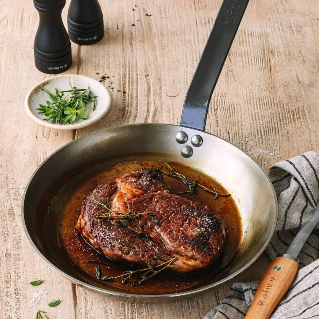 Steel frying pan MINERAL B Ø24cm