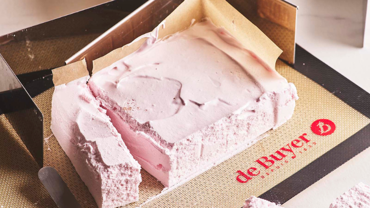 Pink marshmallows