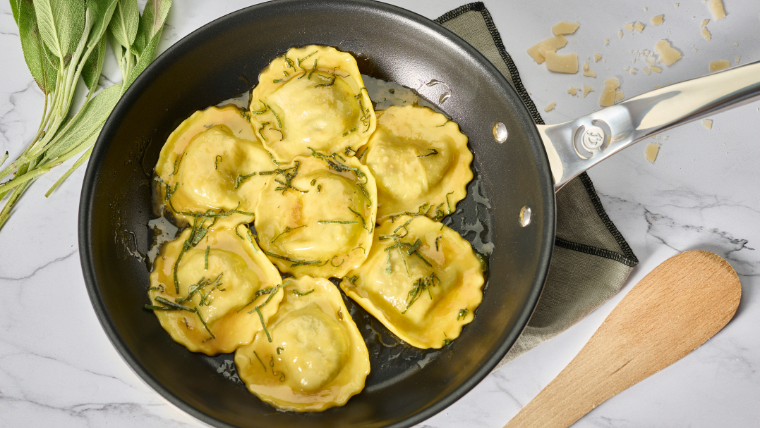 Ricotta and Spinach Ravioli